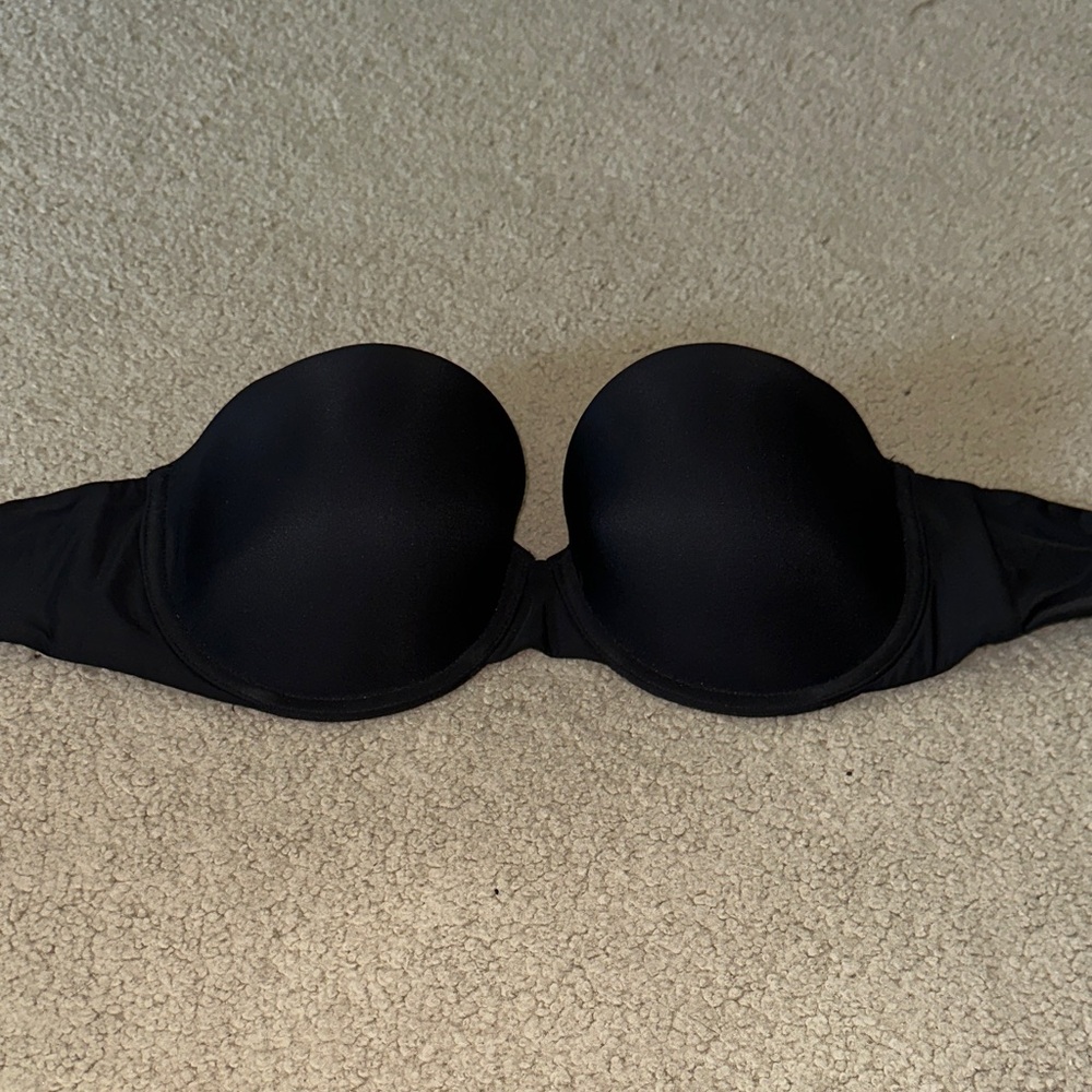 Black Strapless Push-Up Bra - Women Intimates & Sleepwear